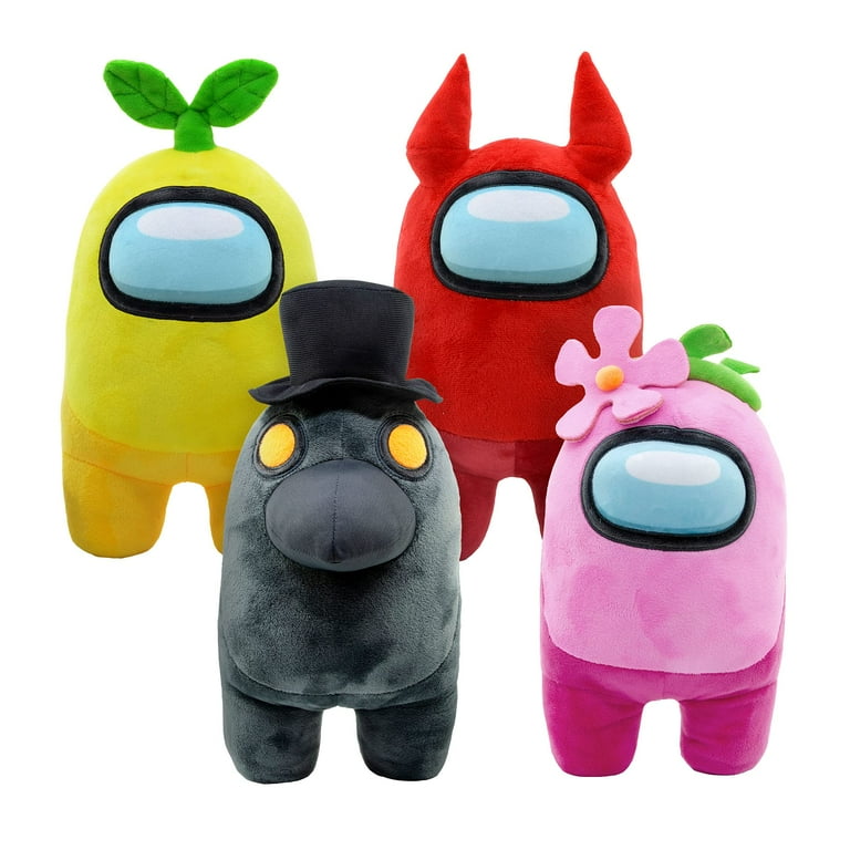 AMONG US ぬいぐるみ　4体 4体セット】Among Us アモングアス ぬいぐるみ キーホルダー 3