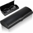thumbnail image 1 of Aluminum Glasses Case, Metal Hard Case for Reading Glasses Black, Suitable for Women and Men, 1 of 5