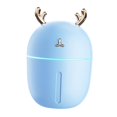 thumbnail image 3 of Humidificador de niebla fría de niebla ajustable, el depósito de agua de 300ml dura hasta 8 tiempo de tiempo de tiempo de , apagado automático para Azul 2 Soledad mini humidificador portátil, 3 of 7