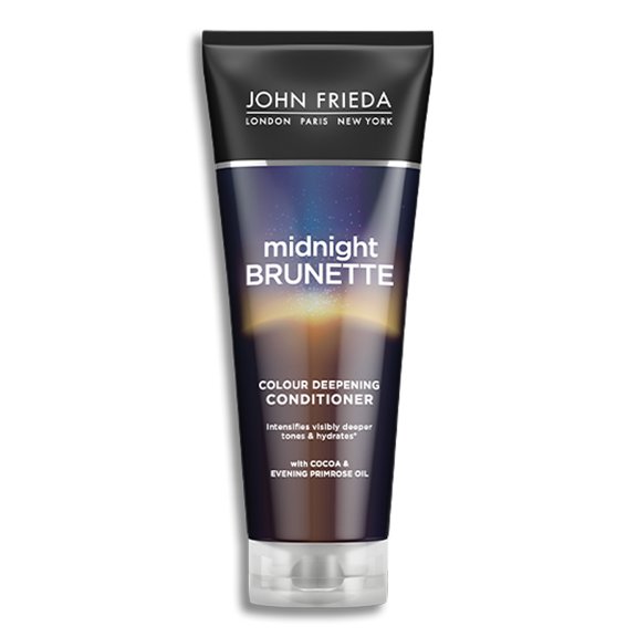 John Frieda Midnight Brunette Visibly Deeper Colour Deepening Conditioner, 8.3 Oz, 6 Pack