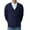 03-Dark Blue, variant on Mens Cardigan Sweaters V-Neck Long Sleeve Soft Slim Fit Casual Buttons Knitted