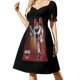thumbnail image 1 of JETFIRE G1 BOX ART Vestido de manga corta Vestido de cumpleaños Vestido de dama de honor Mujer Mujer para mujeres, 1 of 7