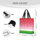 thumbnail image 3 of Fotbe Watermelon Bolsa Tote con Estampado para Mujer, Bolsos con Cremallera, Bolsa de Hombro Casual de Gran Capacidad con Bolsillos Internos, 3 of 7