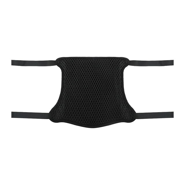 koolsoo Motorcycle Protecting Saddle Insulation Motorcycle Seat Cushion Insulation Shock Black Double Layer