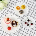 thumbnail image 3 of Dessert Plate 3Pcs Easy to Clean Eco-friendly Flexible 3 Tier Afternoon Tea Plates, 3 of 4