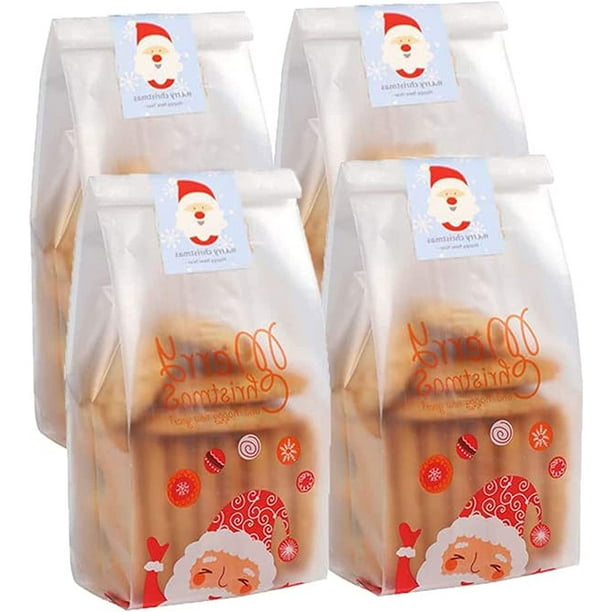 200 Bolsas Celofan Dulces Galletas Regalos De Navidad Fiesta | Meses