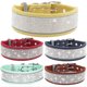 thumbnail image 5 of Collar de perro con diamantes de imitación, hecho de material de terciopelo suave de color. MFZFUKR CPB-US-YY415-2, 5 of 5