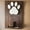 Dark Brown, variant on PawHaven Home Personalized Dog Paw Print Wooden Leash Holder, Custom Engraved Pet Name Wall Mount Hook, Rustic Wood Dog Leash Hanger for Entryway, Mudroom, Hallway, Perfect Gift for Dog & Pet Owners