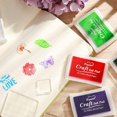 thumbnail image 3 of Timagebreze 18-Piece Acrylic Stamp Block,2 Floral Rubber Transparent Stamp Seals, for Scrapbook Craft Card Making, 3 of 7
