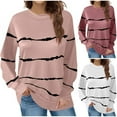 thumbnail image 2 of Utoimkio Women's Long Sleeve Shirts Fall Tops Casual Loose Fit Dressy Fashion Basic Outfits Trendy Clothes 2025, 2 of 6
