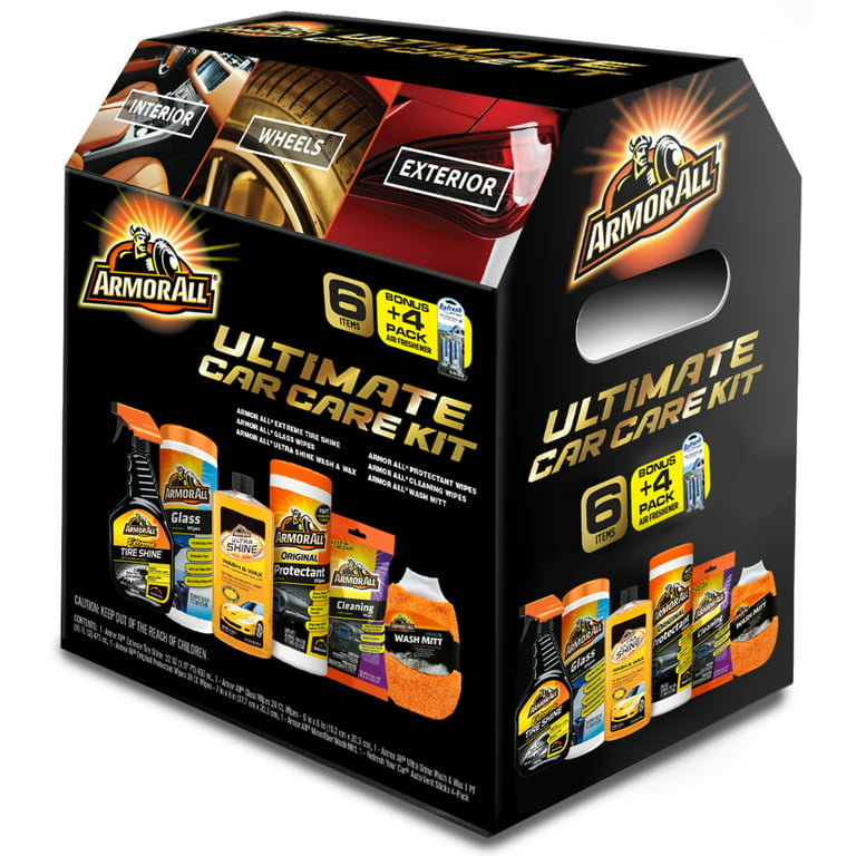 Armor All Ultimate Car Care Kit for At-Home Car Maintenance – 1 Count 