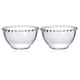 thumbnail image 4 of 2 piezas de ensaladera transparente para el tazón de postre tazón de frutas de uso múltiple tazón de yogurt transparente, 4 of 7