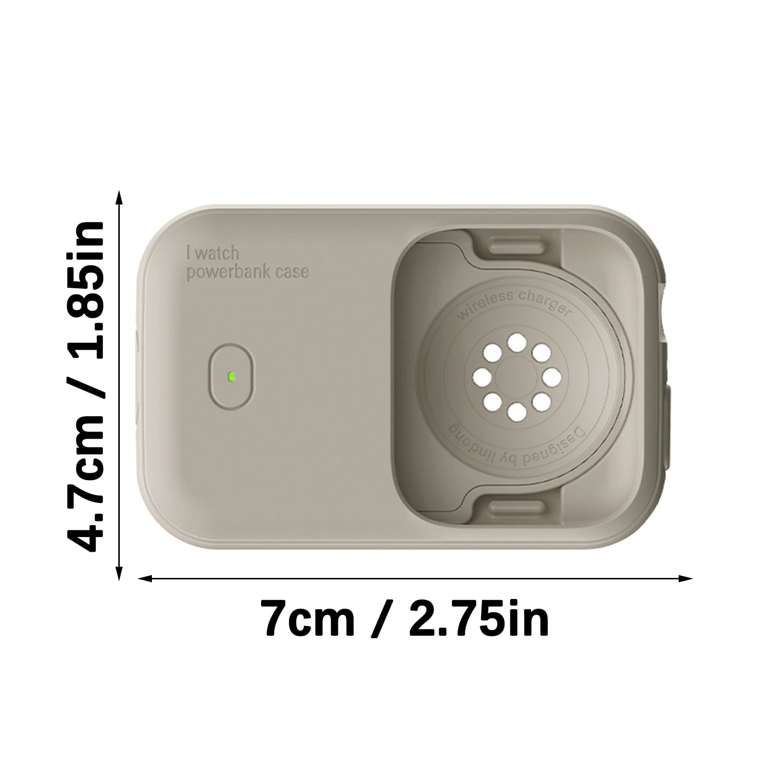 Charging 1200mAh Power Supply For Watch 9/8/7/6/5/4 40mm 41mm 42mm Wearable Design Wireless Charging