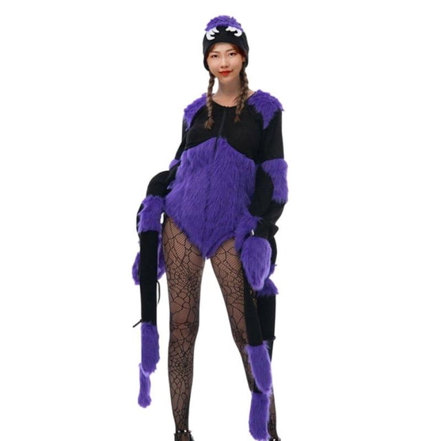 Disfraz Cosplay Traje Animal Mono Adulto Fabricado en Poliéster con Textura Suave Adecuado para Fiesta Halloween Regalo 84cm