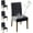 Diamond-dark Grey, variant on 100% Waterproof Dining Room Chair Covers Set of 4, Super Fit Stretch Jacquard Parson Chairs Slipcovers Removable Washable Chair Seat Protectors for Home, Kitchen, Banquet (Beige)