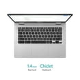 thumbnail image 4 of ASUS C424MA 14 4GB, 64GB Chromebook; ASUS Chromebook C424, 14" Full HD, NanoEdge display, Intel Celeron N4020 Processor, 4GB RAM, 64GB eMMC Storage, Chrome OS, Silver, C424MA-WH44F, 4 of 6