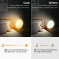 thumbnail image 4 of Smart Alarm Clock Wake Up Light - Sunrise Alarm Clock Supports APP Control with FM Radio, Sunrise/Sunset Simulation, 4 Alarms, Snooze Function, 7 Colors, 7 Natural Sound & FM Radio, Digital LED Clock, 4 of 8