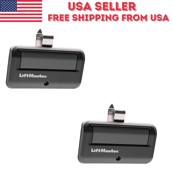 2 Pack LiftMaster 891LM 1-Button Garage Door Remotes Security  2.0 315MHz