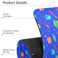 thumbnail image 4 of Yayeee Faucet Mat for Kitchen Sink 14.7" Diatomite Long Splash Guard Pad, Colorful Cartoon Planets, 4 of 7