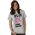thumbnail image 5 of Look Guys German Shepherd Lover Women's Graphic T Shirt Tees Brisco Brands S, 5 of 5