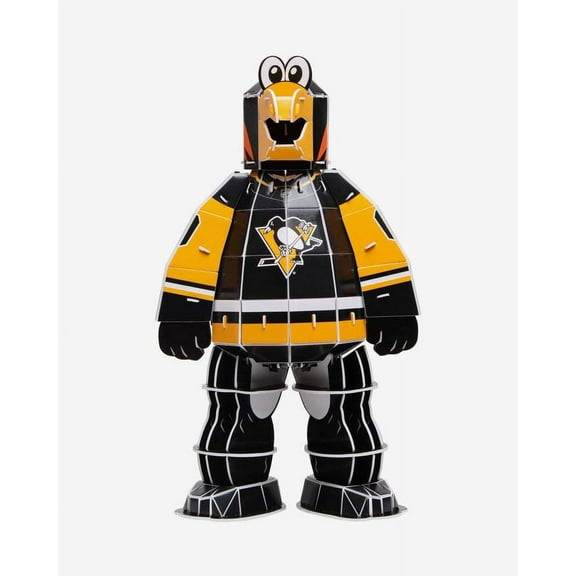 FOCO NHL Pittsburgh Penguins Mascot Iceburgh 12" PZLZ 3D Paper Model Puzzle