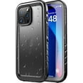 thumbnail image 1 of REJODA-for iPhone 15 Pro Waterproof Case - IP68 Waterproof Phone Case with Built in Screen Protector [360 Full Body Protection], Shockproof Dirtproof Heavy Duty Phone Case for iPhone 15 Pro, Black, 1 of 4