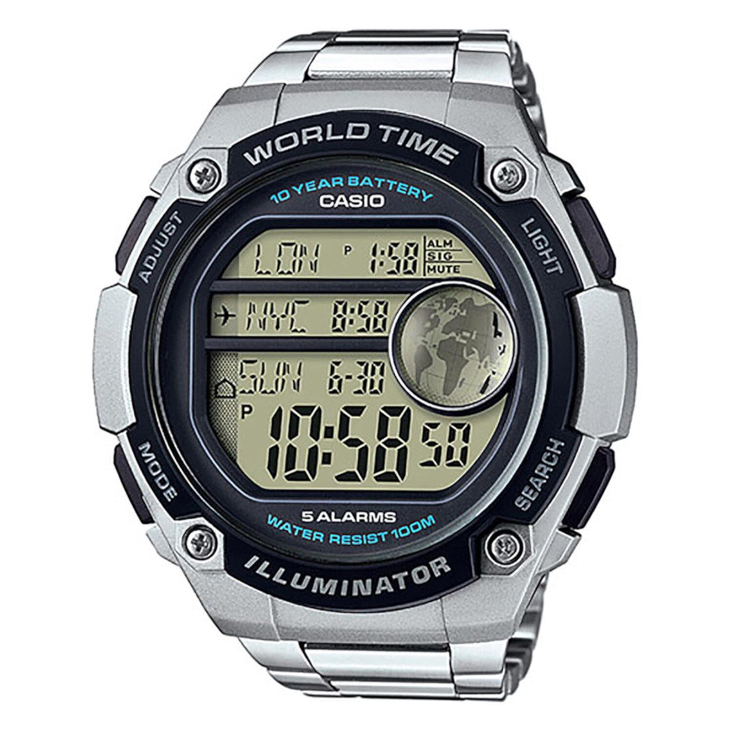 Reloj casio world time illuminator precio sale