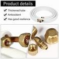 thumbnail image 4 of Split Line Set Brass Pipe Tubing for HVAC with Insulation Simple Install, 4 of 12