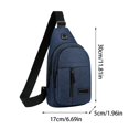 thumbnail image 3 of Crossbody Bag for Womens Mens Multipurpose Sling Bags Chest Shoulder T Sling Purse Strap Travel Bag with Earphone Hole, 3 of 7