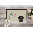 thumbnail image 2 of Christmas Presents between Friends Wire Haired Dachshund Dapple Door Mat, 2 of 4