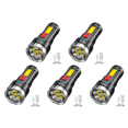 thumbnail image 1 of Linterna LED portátil COB Antorcha impermeable Iluminación doméstica al aire libre, 1 of 6