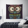 thumbnail image 4 of Daiia Boho Owl Pattern Tapestry 60x51 Inches Wall Hanging Tapestry Artistic Wall Hanging Bedroom Wall Decor Living Room Tapestry Dorm Room Decor, 4 of 9