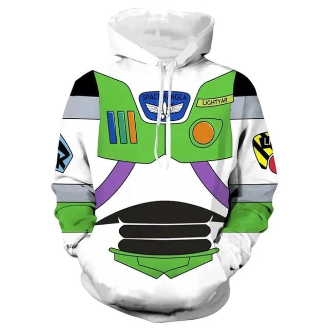 Disney Pixar Toy Story Buzz Lightyear Houdy suéter de restauración de personajes, ropa de Cosplay, regalos de cumpleaños para niños