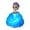 Blue, variant on pdqouc Cute Luminous Doll LED Night Light with Soft Lighting Gifts for Girls for Birthdays and Christmas Creative Bedroom Lights Home Desktop Decorations
