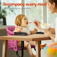 thumbnail image 2 of Hook on chair for baby with Storage Bag Portable,clip on table,for Home and Travel, 2 of 9