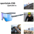 thumbnail image 5 of Uvex Unisex - Adults Sportstyle 236 Set Sports Eyewear - Rhino Deep Space Matte/Blue - Anti-Fog & 100% UV Protection, 5 of 7