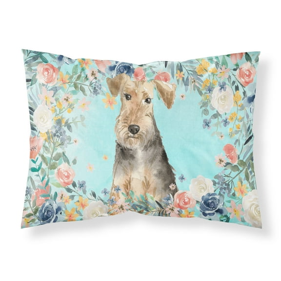 Airedale Terrier Fabric Standard Pillowcase