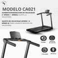 thumbnail image 4 of Caminadora Bywell Plegable Velocidad 16 Km/h Negro, 4 of 5