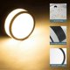 thumbnail image 3 of Round Black Warm White Ceiling Lamp with 12W 3000K LED Light for Living Room, Aluminum Light Fixture Spotlights Suitable for Various Brands, 3 of 5