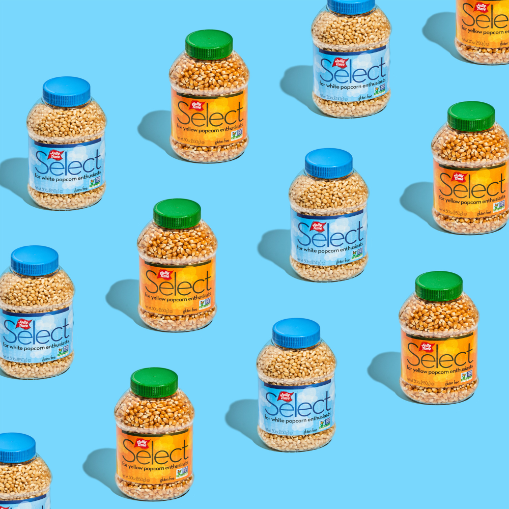 Jolly Time Select Premium Large Kernel Yellow Popcorn, 30 oz