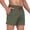 Army Green, variant on Eltusu Men's Shorts with Pockets, Knee Length Relaxed Fit Drawstring Basic Athletic Shorts Black Size M