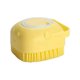 thumbnail image 3 of Guantes Masaje para Baño Cepillo Con Caja Champú Silicona Y Gatos () Amarillo, 3 of 4