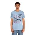 thumbnail image 5 of I Love You Beary Much Valentine's Day Unisex Jersey Short Sleeve Tee, 5 of 10