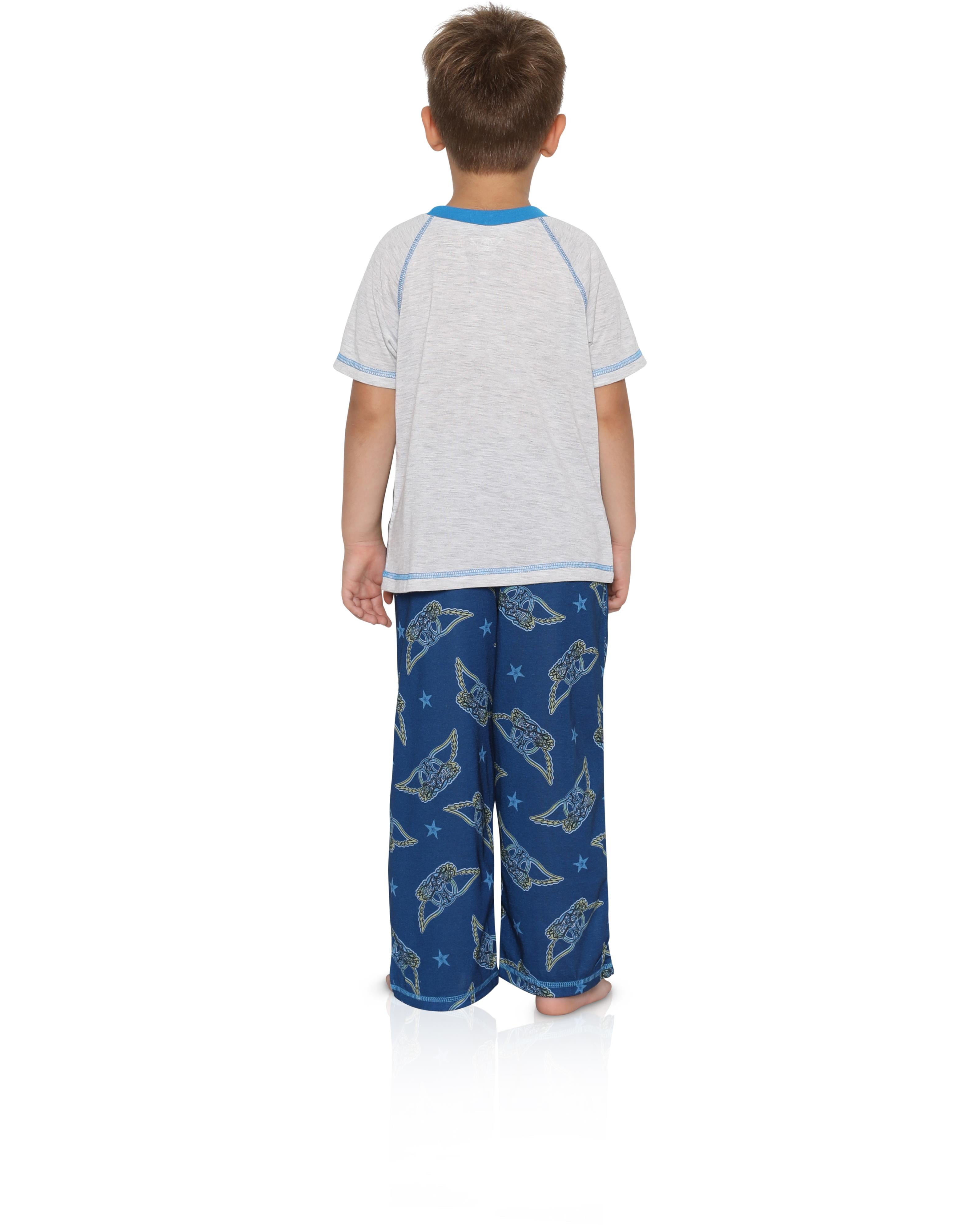 Aerosmith Boys Big 2 Piece Pajama Set