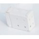 thumbnail image 4 of piezas de soporte de montaje de caja para persianas de perfil bajo, color blanco, resistente al viento, 4 of 5