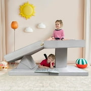 Imaginarium Kids Play Couch, Light Gray