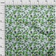 thumbnail image 3 of oneOone Polyester Spandex Green Fabric Floral Sewing Material Print Fabric By The Yard 56 Inch Wide, 3 of 4