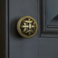 thumbnail image 5 of GlideRite 1-1/4 in. Round Braided Cabinet Knob, Antique Brass, Pack of 25, 5 of 5