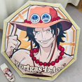 thumbnail image 3 of Paraguas de vinilo plegable, sombrilla de animación periférica de una pieza, completamente automática, paraguas soleado, Luffy Zoro, protección solar, 4 tipos, 3 of 5