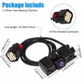 thumbnail image 2 of QJUHUNG Vehicle Camera Visibility Parking Camera for Silverado 1500 & Sierra 2014-2015  Sharp Resolution, 2 of 7